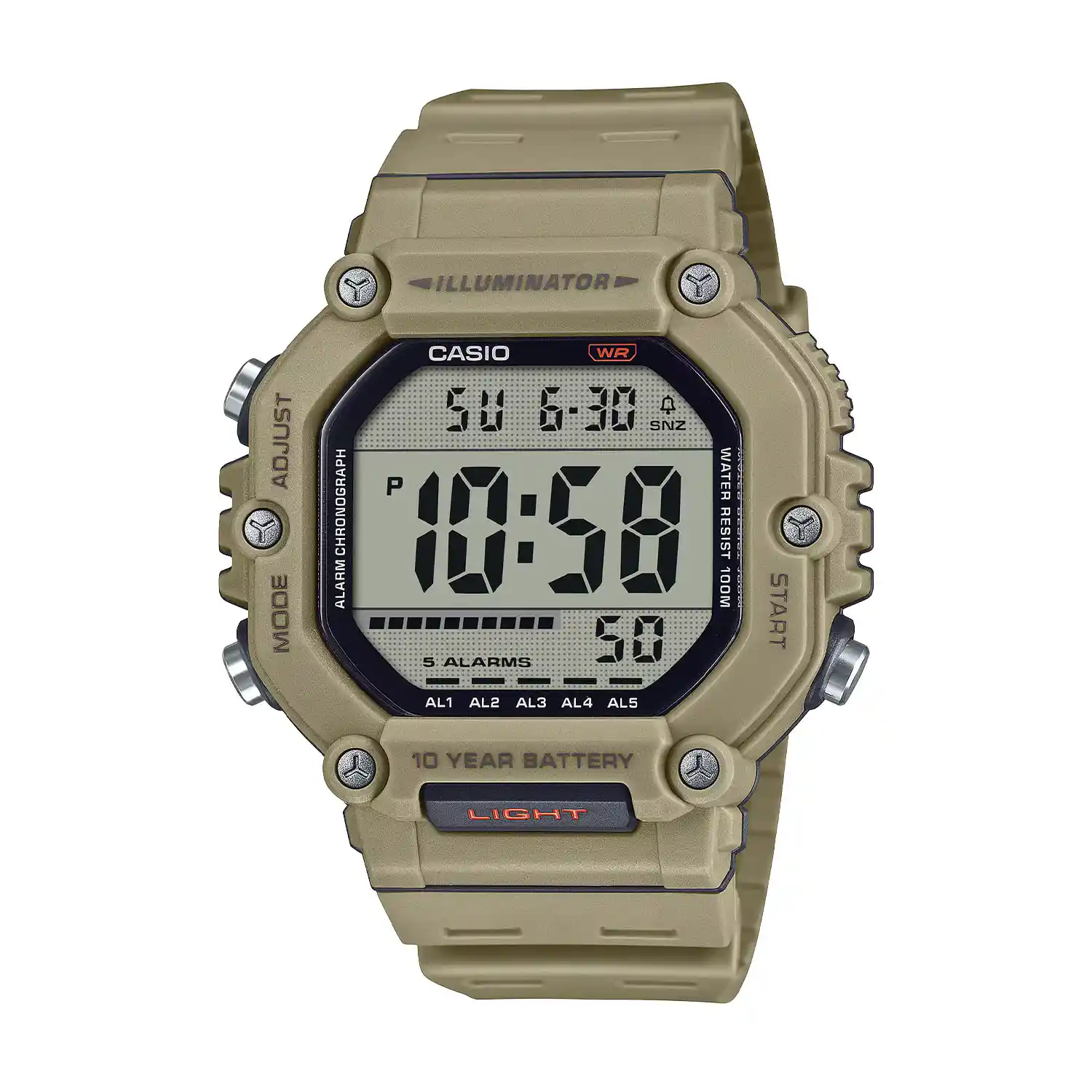 ساعت مچی مردانه کاسیو AE-1600H-5AV